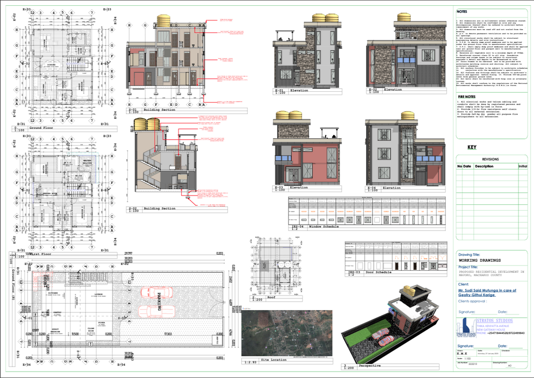 Architectural Plans Requirements