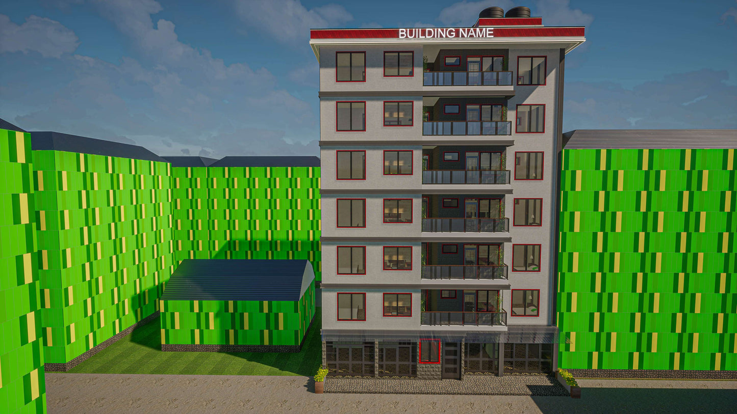 One Bedroom Apartments Architectural Plans - Stratos Studios