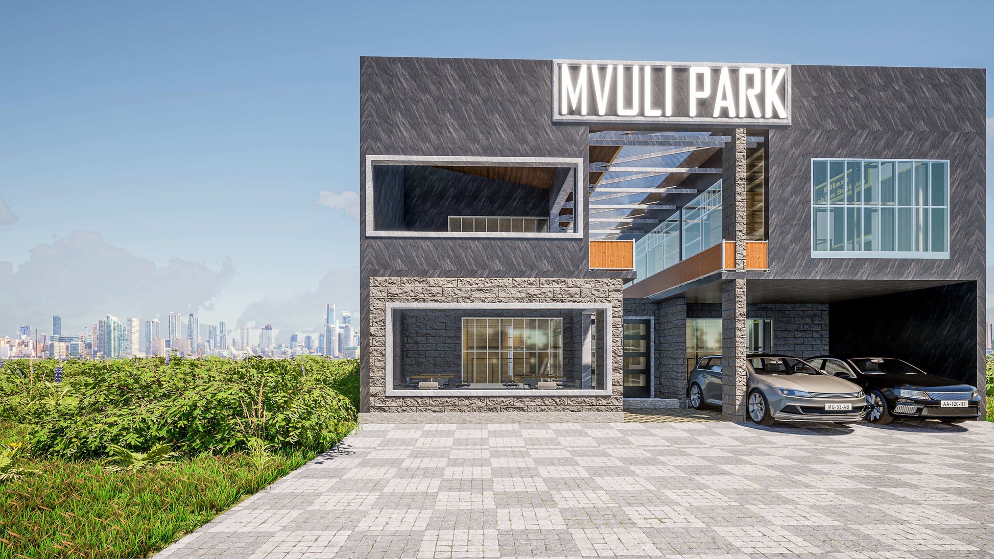 Mvuli Park Shopping Complex Architectural Proposal - Stratos Studios