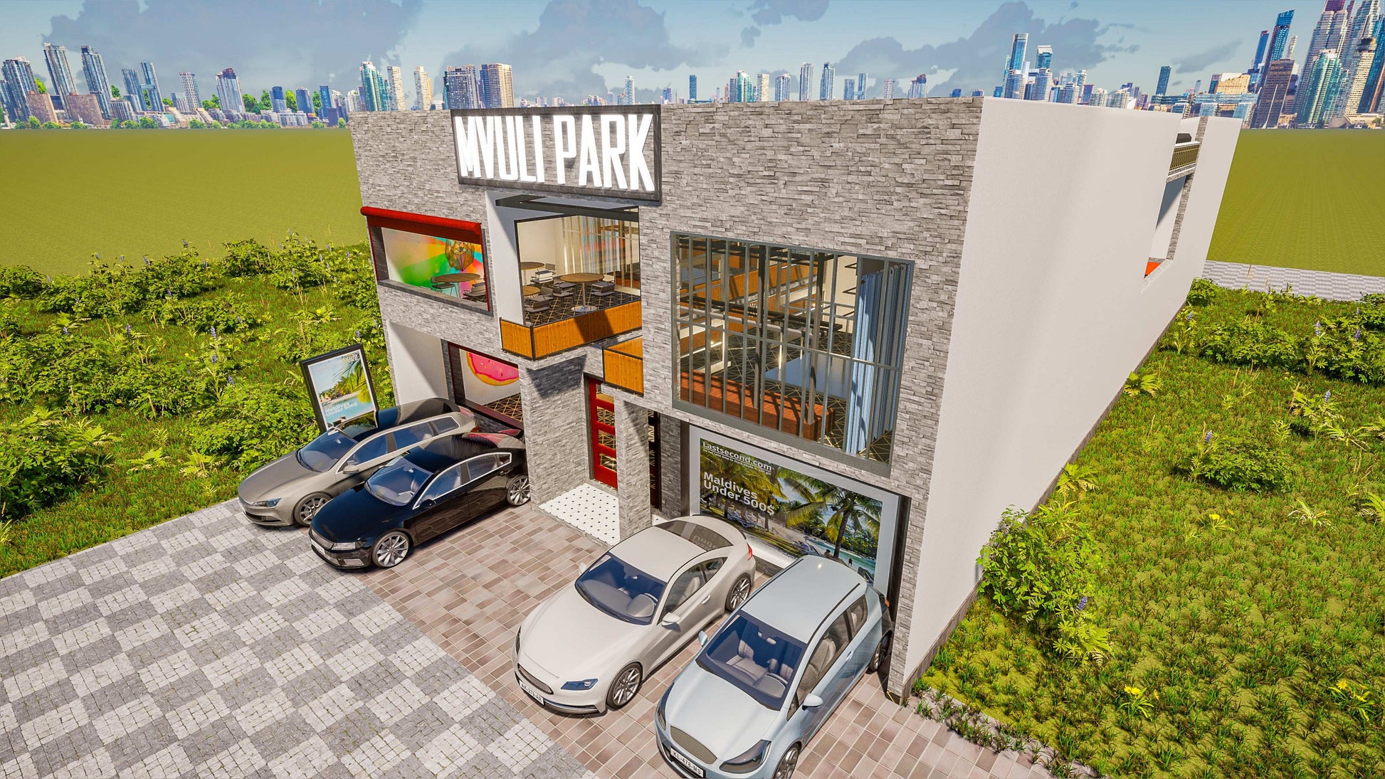 Mvuli Park Shopping Complex Architectural Proposal - Stratos Studios