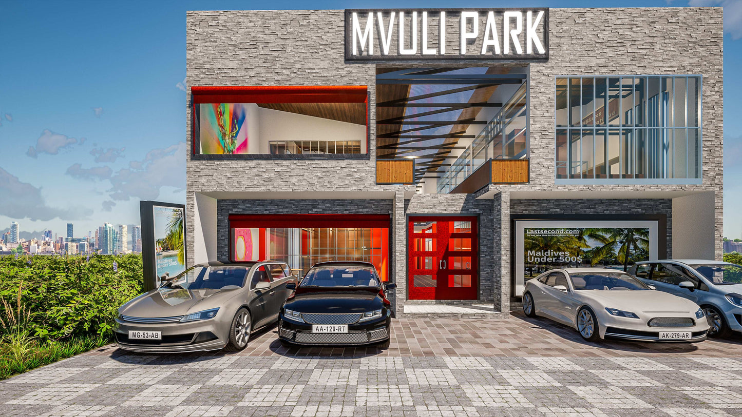 Mvuli Park Shopping Complex Architectural Proposal - Stratos Studios