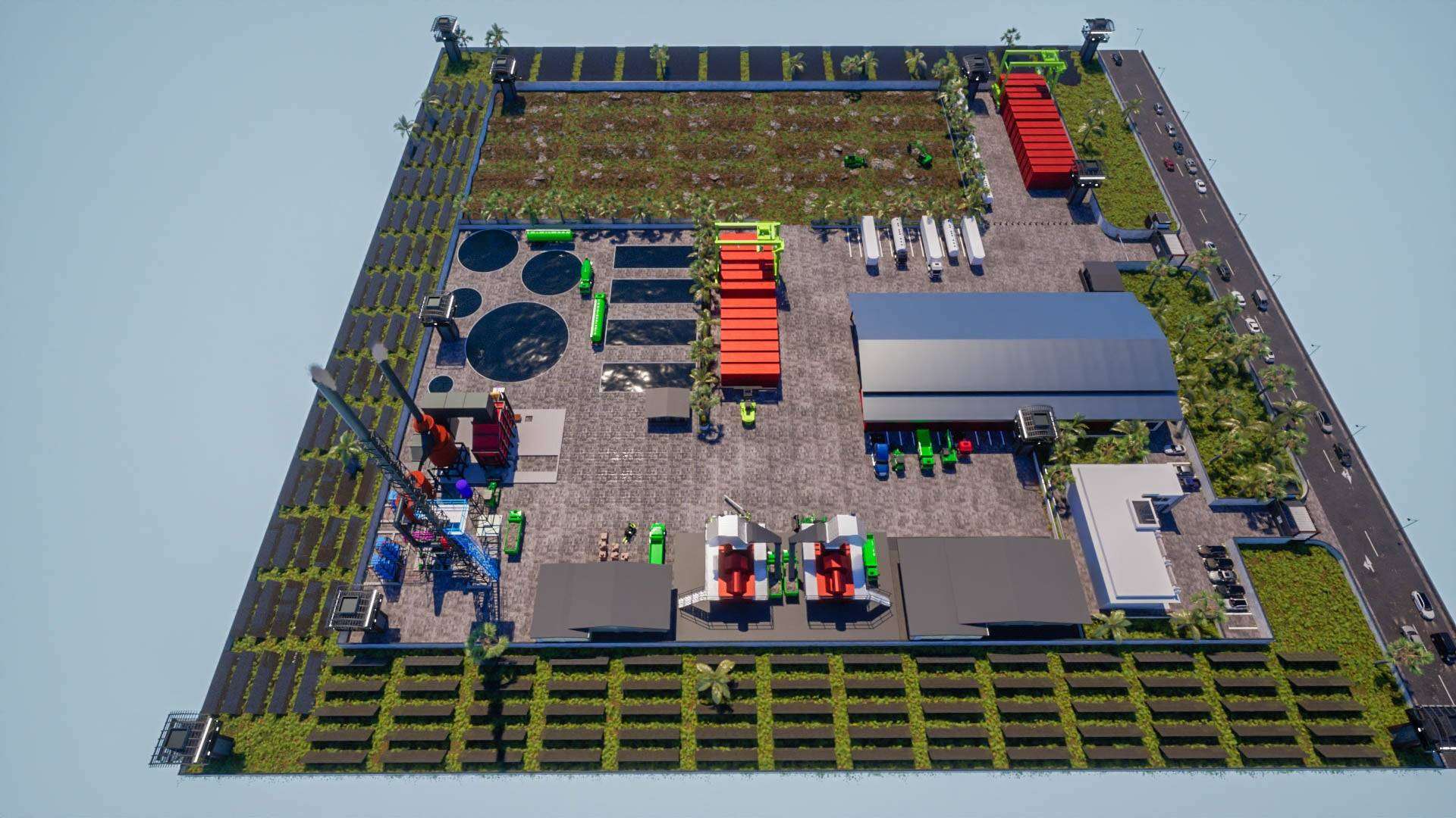 Industrial Park Proposal Architectural Design - Stratos Studios